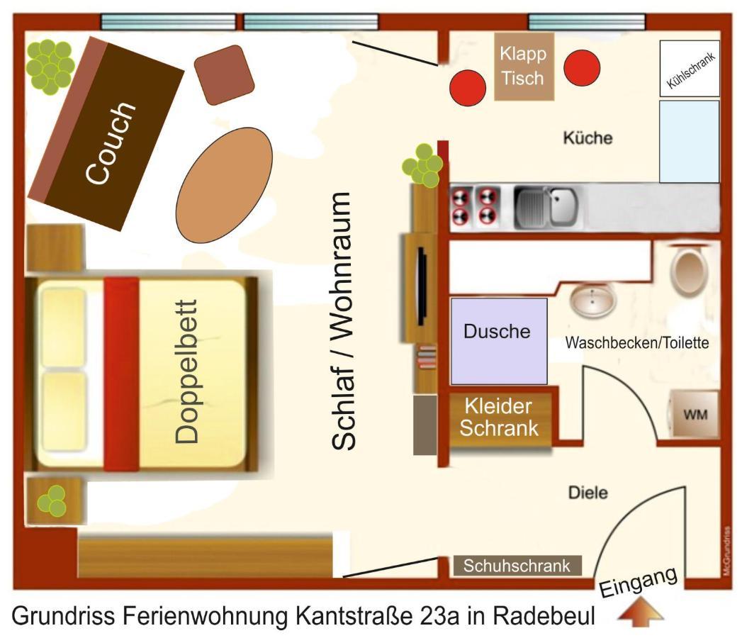 Ferien-Und Gaestewohnung Radebeul Zewnętrze zdjęcie